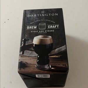 Brew Craft Stout Glass - Black